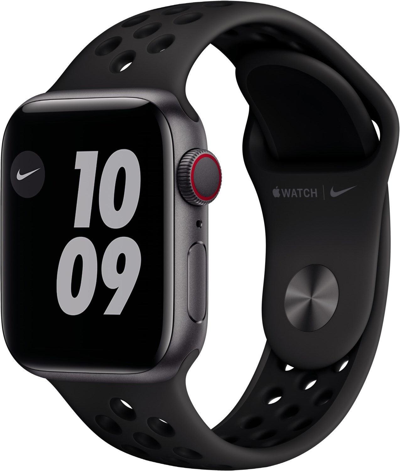 Apple Watch 6 LTE NIKE 40mm Aluminium Case mit Silicon Armband - CarbonPhone