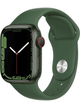 Apple Watch 7 LTE 41mm Aluminium Case – Clover · Sport Green