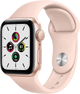 Apple Watch SE (GPS+Cellular) Aluminium Case 40mm – Gold · Sport Pink Gold