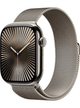 Apple Watch Series 10 4G 46mm Titan Case – Titan Natur · Milanaise Natur