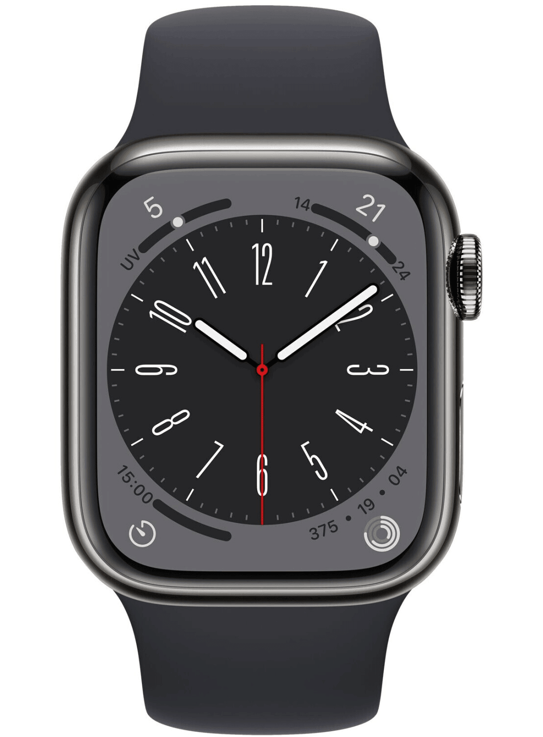 Apple Watch Series 8 41mm Edelstahl Case - CarbonPhone