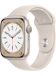 Apple Watch Series 8 4G 45mm Aluminium Case – Starlight · Sport Starlight