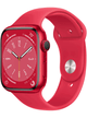 Apple Watch Series 8 4G 45mm Aluminium Case – RED · Sport RED