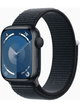 Apple Watch Series 9 4G 41mm Aluminium Case – Midnight · Sport Loop Midnight