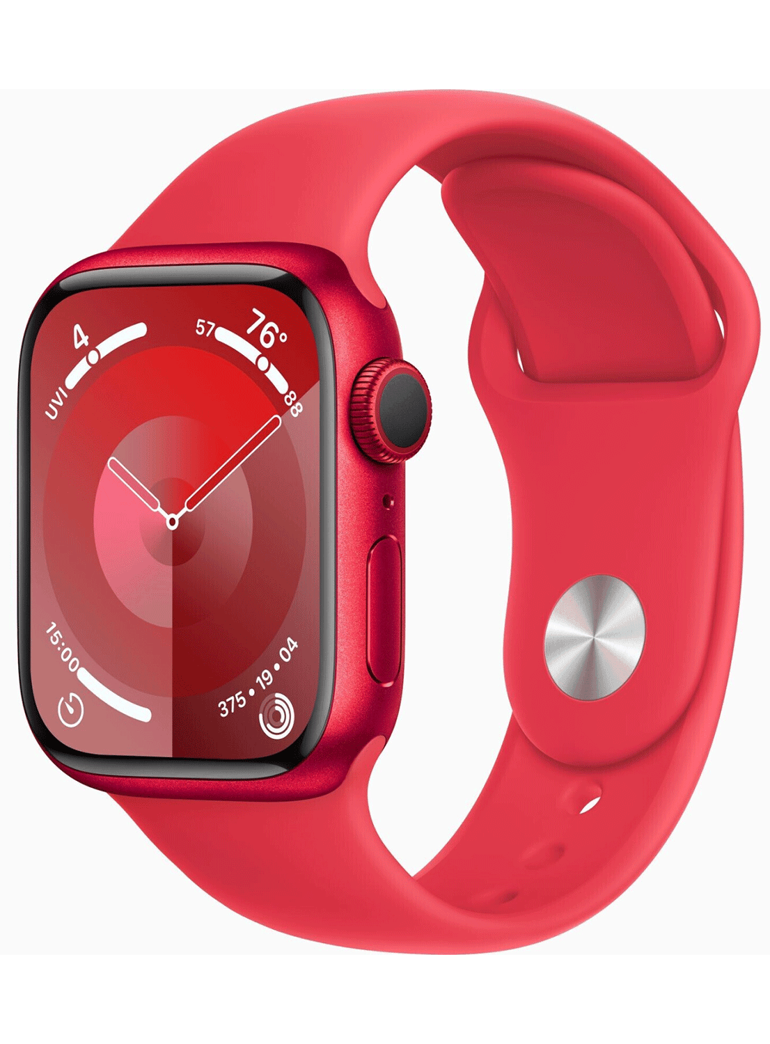 Apple Watch Series 9 4G 41mm Aluminium Case mit Silicon Armband - CarbonPhone