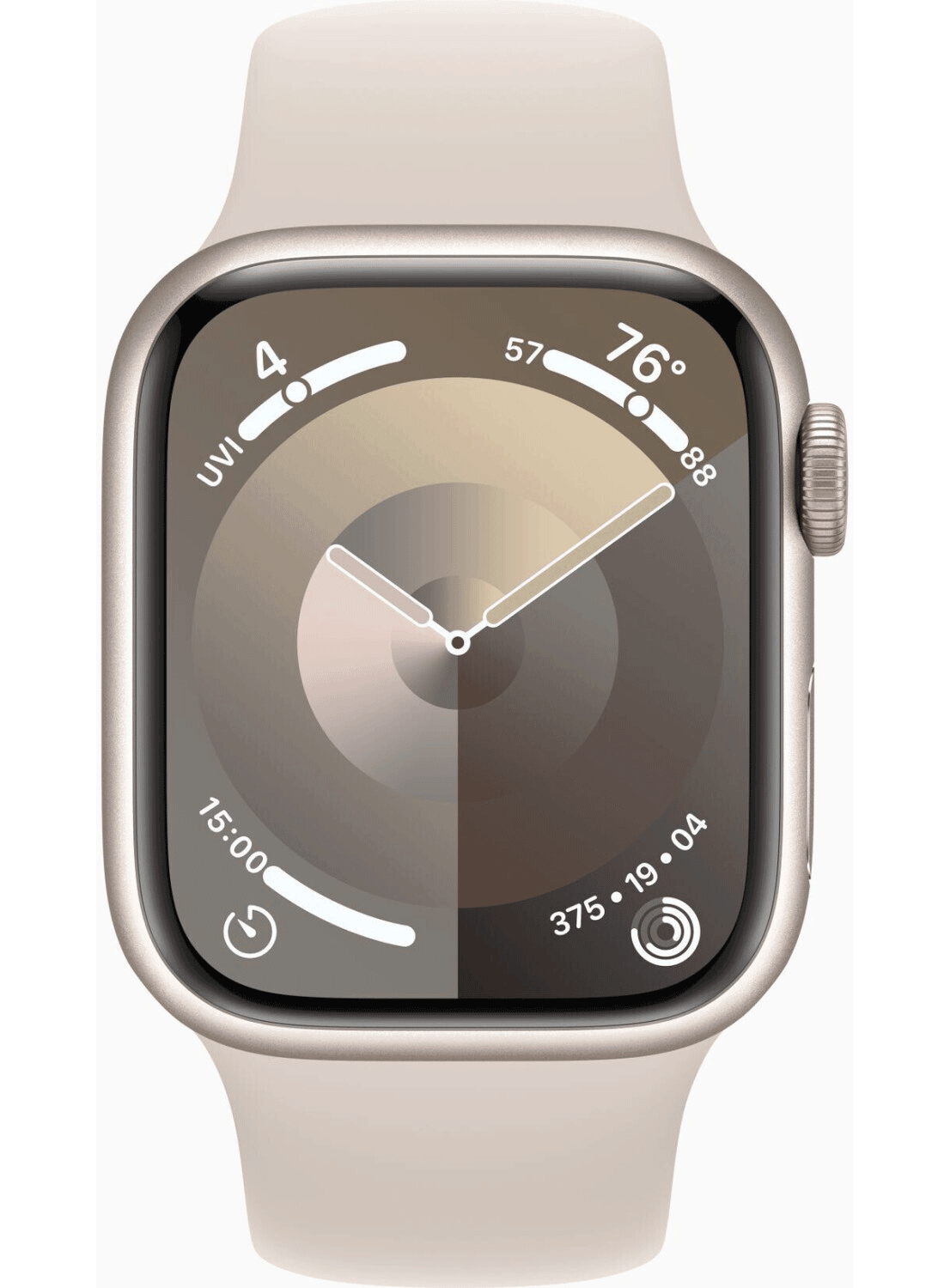 Apple Watch Series 9 4G 41mm Aluminium Case mit Silicon Armband - CarbonPhone