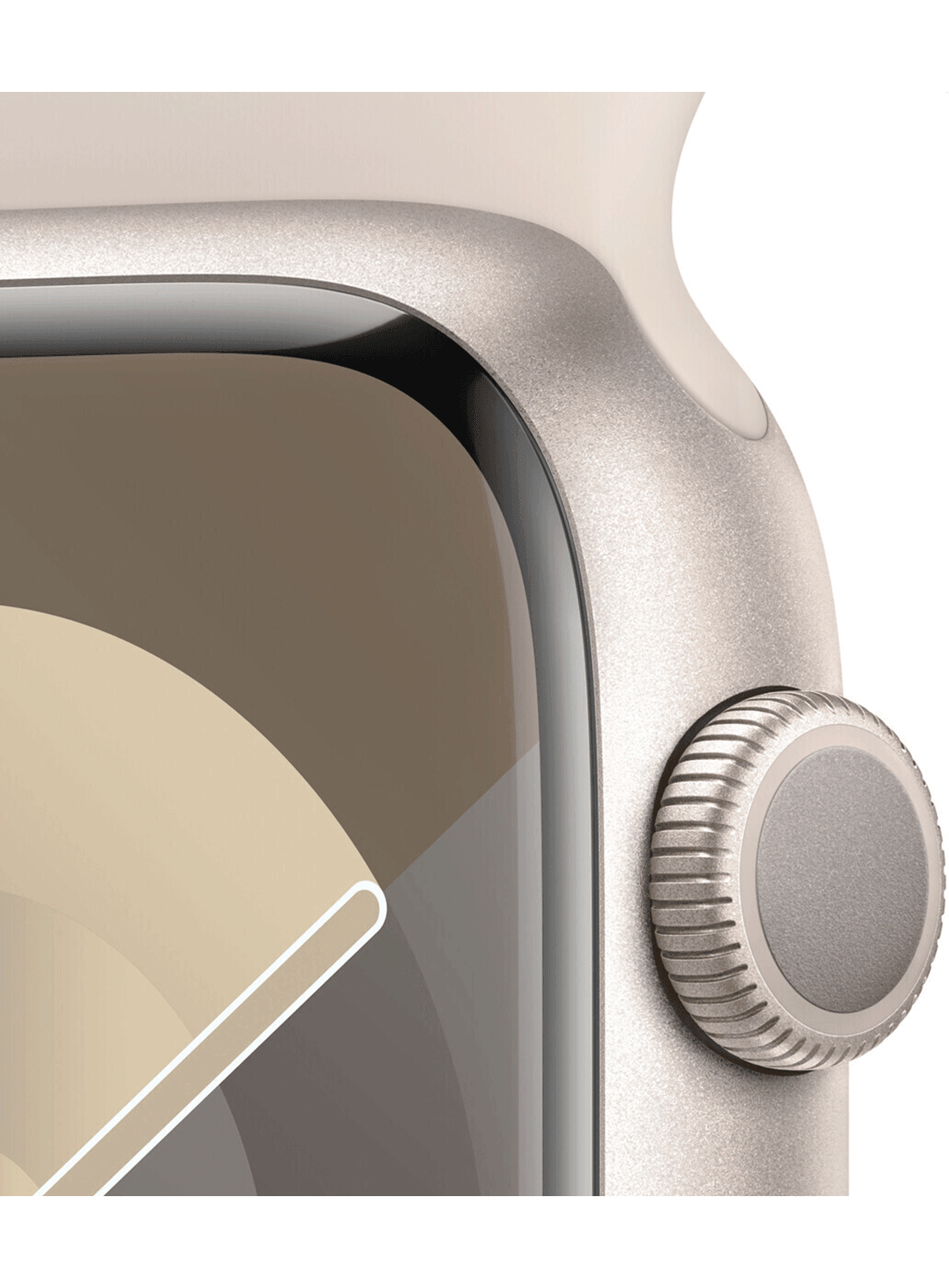 Apple Watch Series 9 GPS 45mm Aluminium Case mit Silicon Armband - CarbonPhone