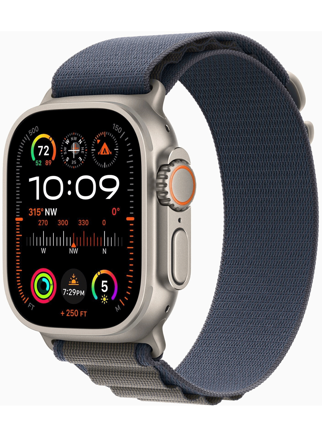 Apple Watch Ultra 2 49mm Titanium Case mit Nylon Armband - CarbonPhone