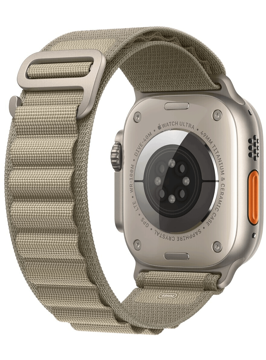 Apple Watch Ultra 2 49mm Titanium Case mit Nylon Armband - CarbonPhone