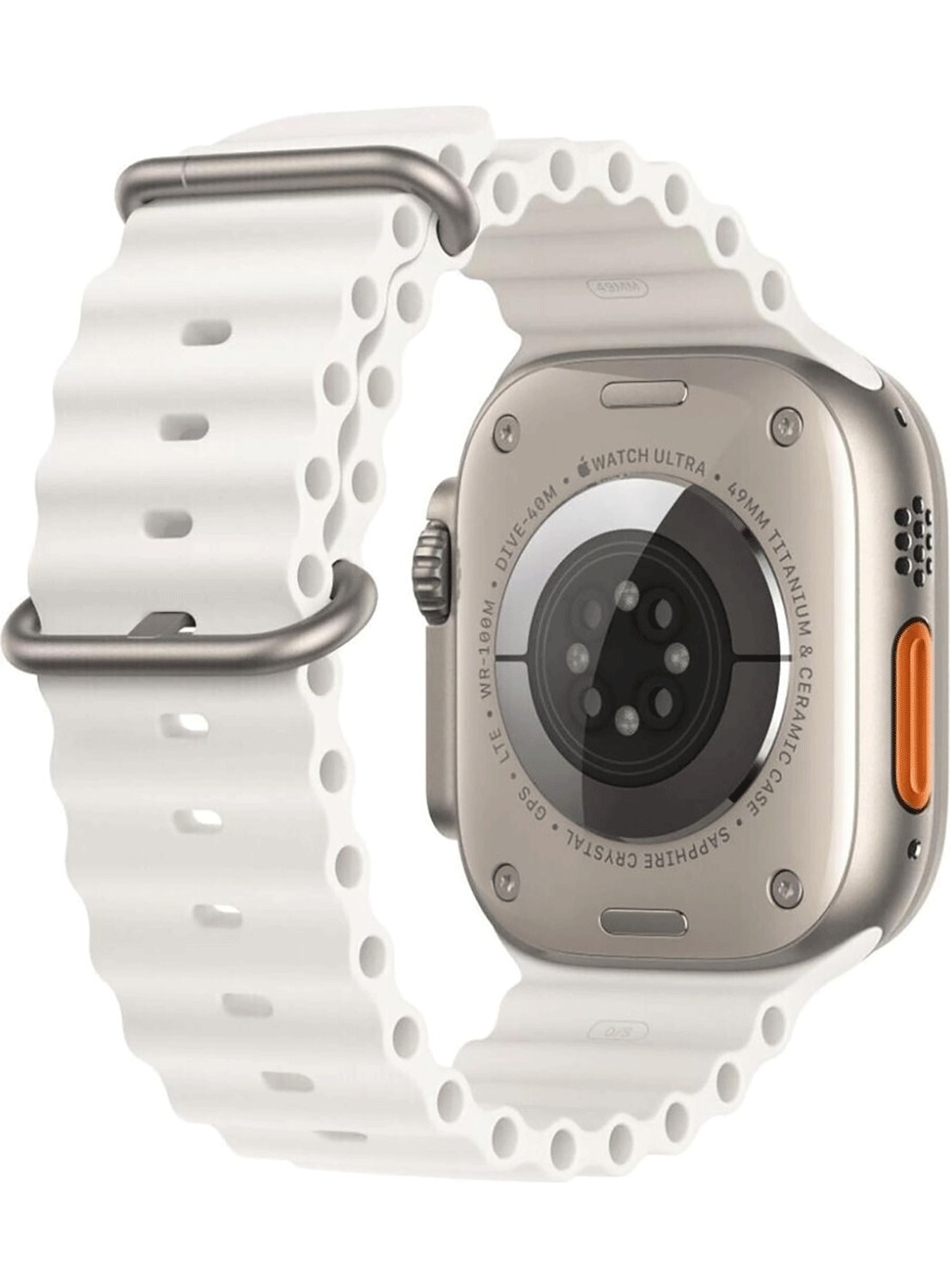 Apple Watch Ultra 2, boîtier en titane de 49 mm