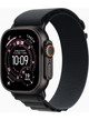 Apple Watch Ultra 3 49mm Titanium Black – Textil · Alpine Loop Dark Black (S)