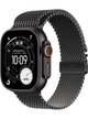 Apple Watch Ultra 3 49mm Titanium Black – Titan · Titanium Black Milanese Loop S