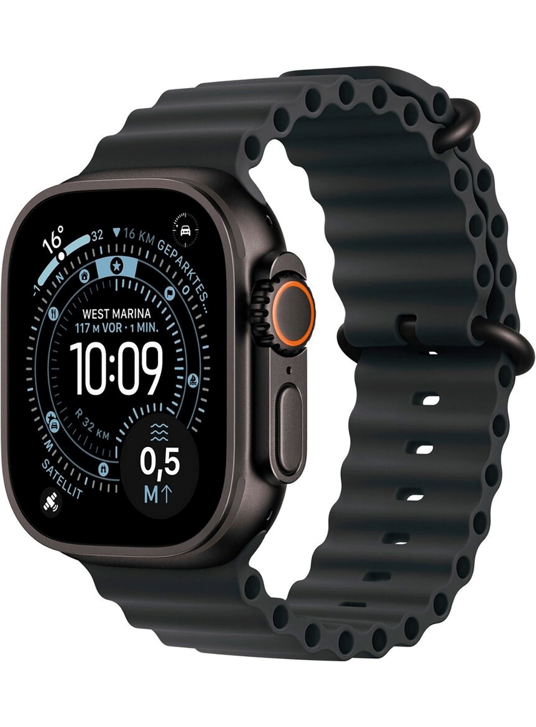 Apple Watch Ultra 3 49mm Titanium Black