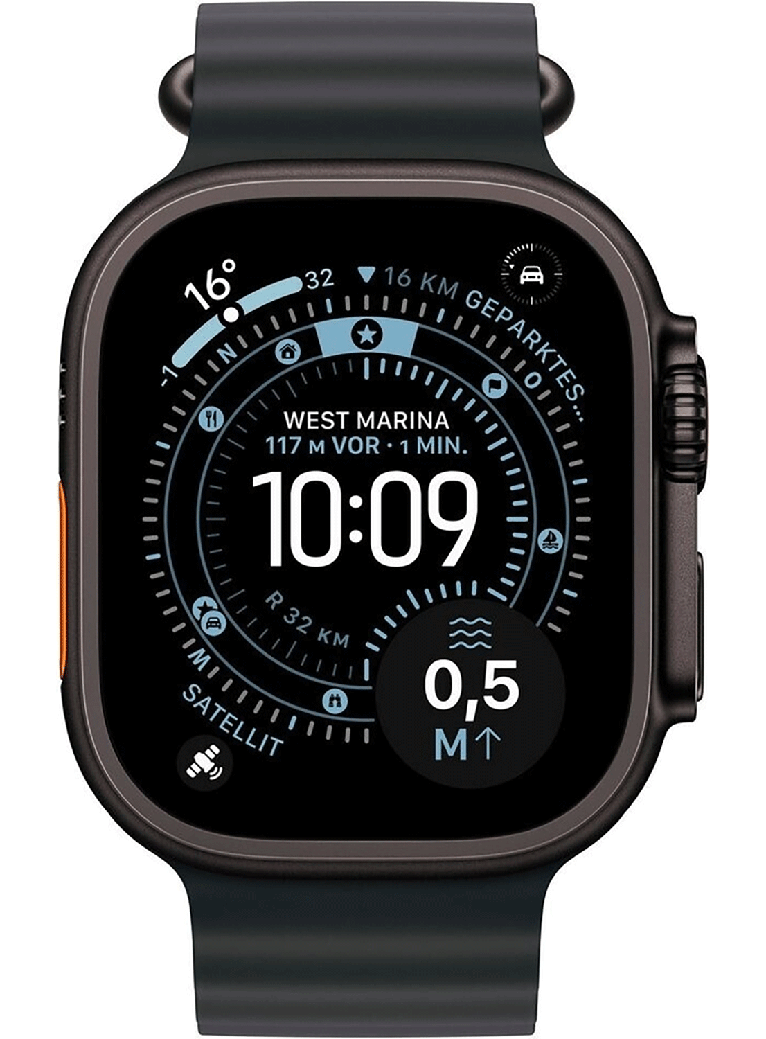 Apple Watch Ultra 3 49mm Titanium Black