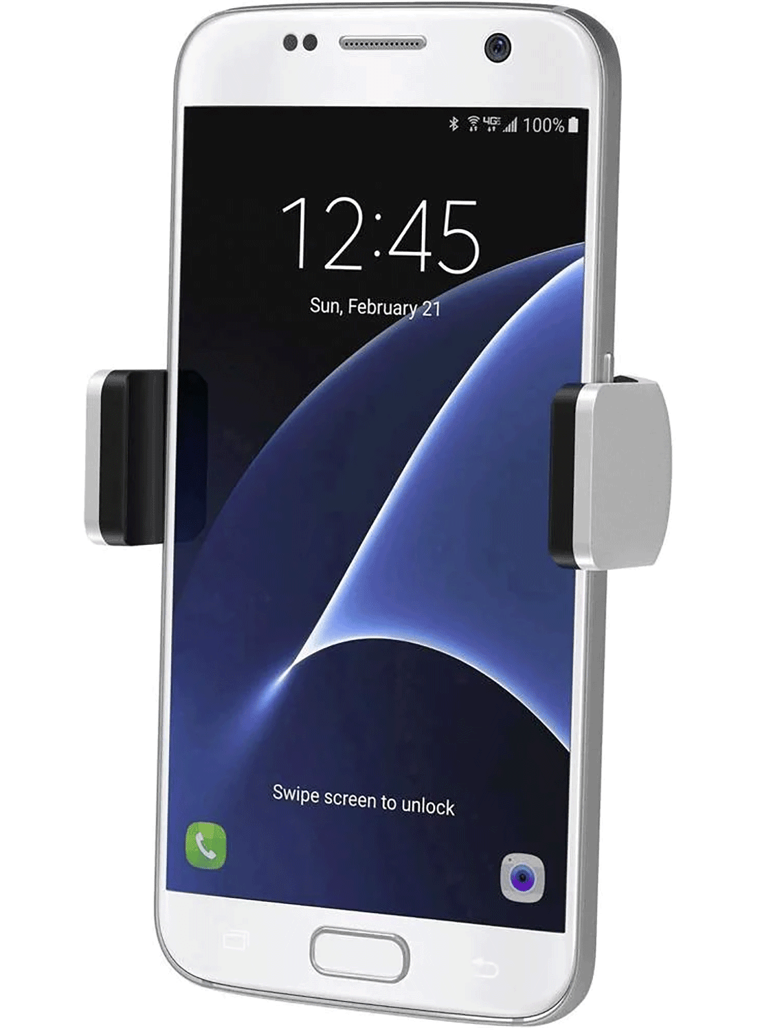 Belkin Auto Lüftungshalterung / Smartphone Halterung Silber (F7U017BT) - CarbonPhone