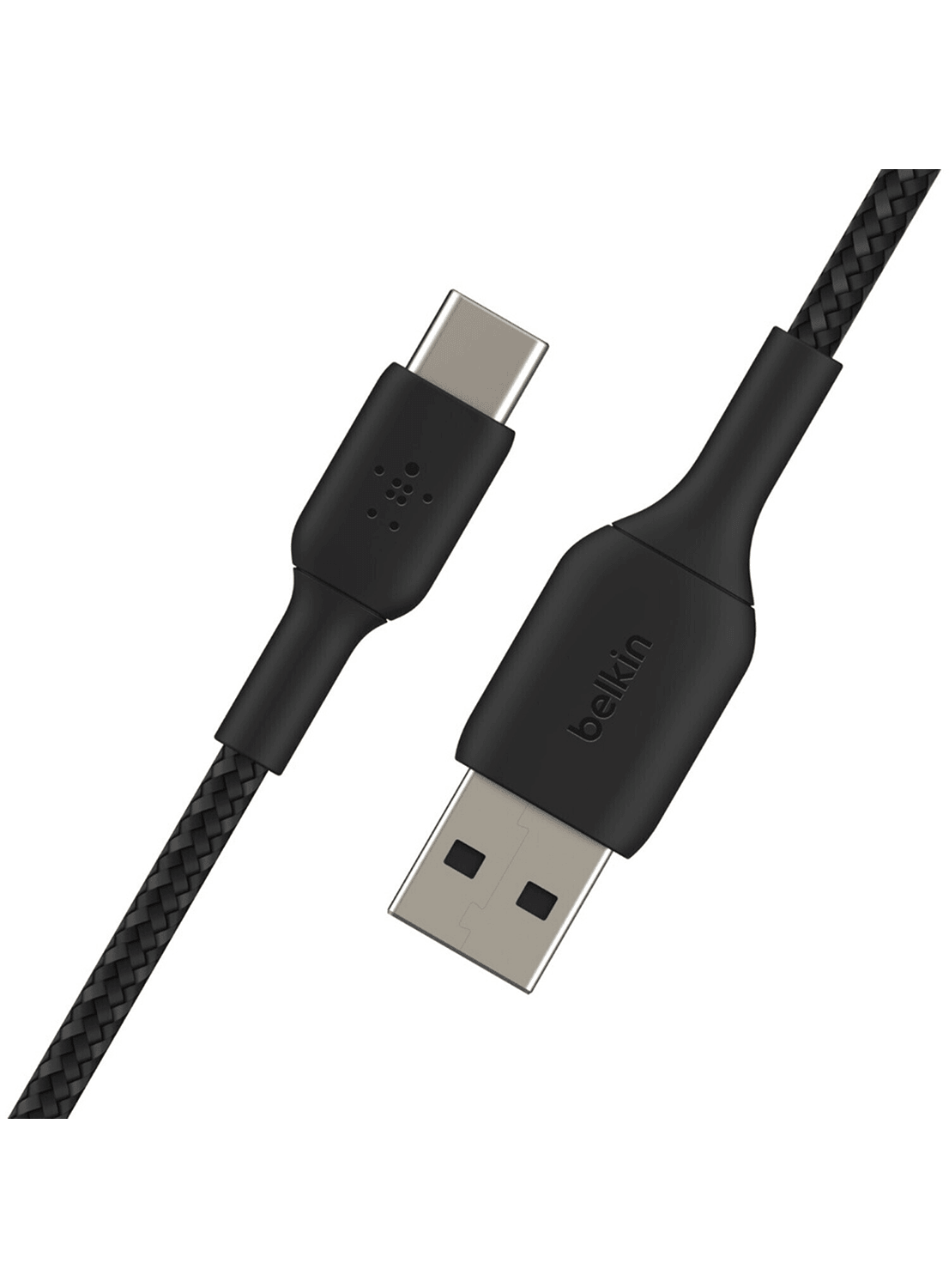 Belkin Geflochtenes BOOST CHARGE USB-C/USB-A-Kabel 1m - CarbonPhone