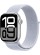 Apple Watch Series 10 GPS 42mm Aluminium Case – Silver · Sport Blue Cloud
