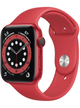 Apple Watch 6 LTE 40mm Aluminium Case mit Silicon Armband – PRODUCT(RED) · Silicon Red