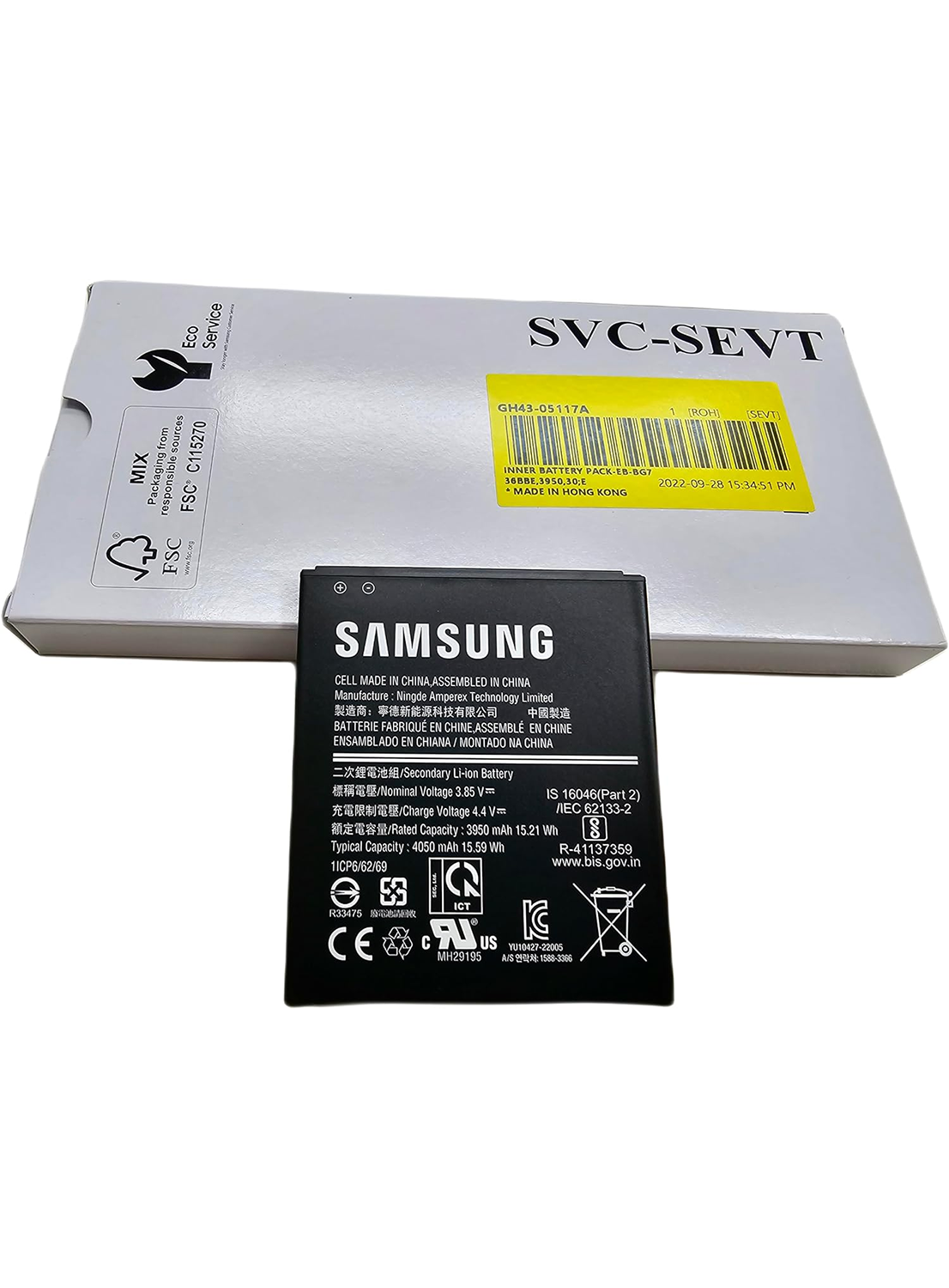 Original Samsung Galaxy Xcover 6 Pro (G736F) Akku EB-BG736BBE GH43-05117A