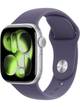 Apple Watch Series 11 GPS 42mm Aluminium Case – Silver · Sport Band Purple Fog