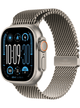 Apple Watch Ultra 2 49mm Titanium Case (2024) – Titan · Milanaise Armband Titan Small
