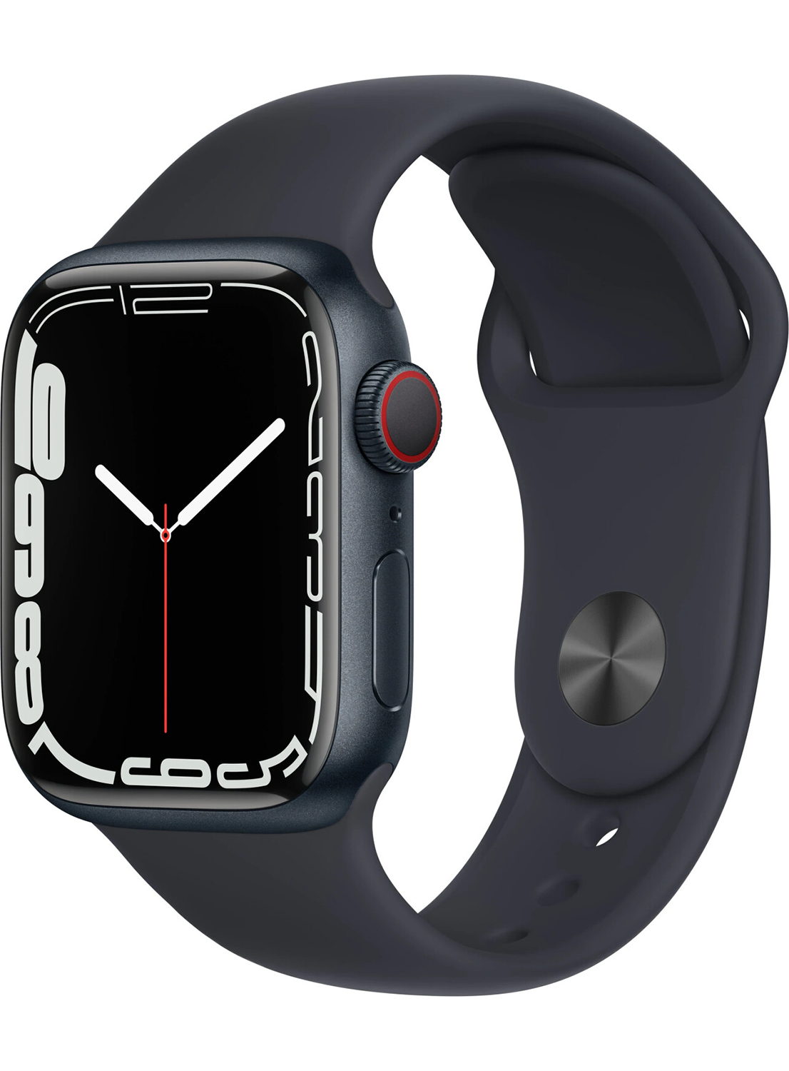 Apple Watch 7 LTE 41mm Aluminium Case mit Silicon Armband