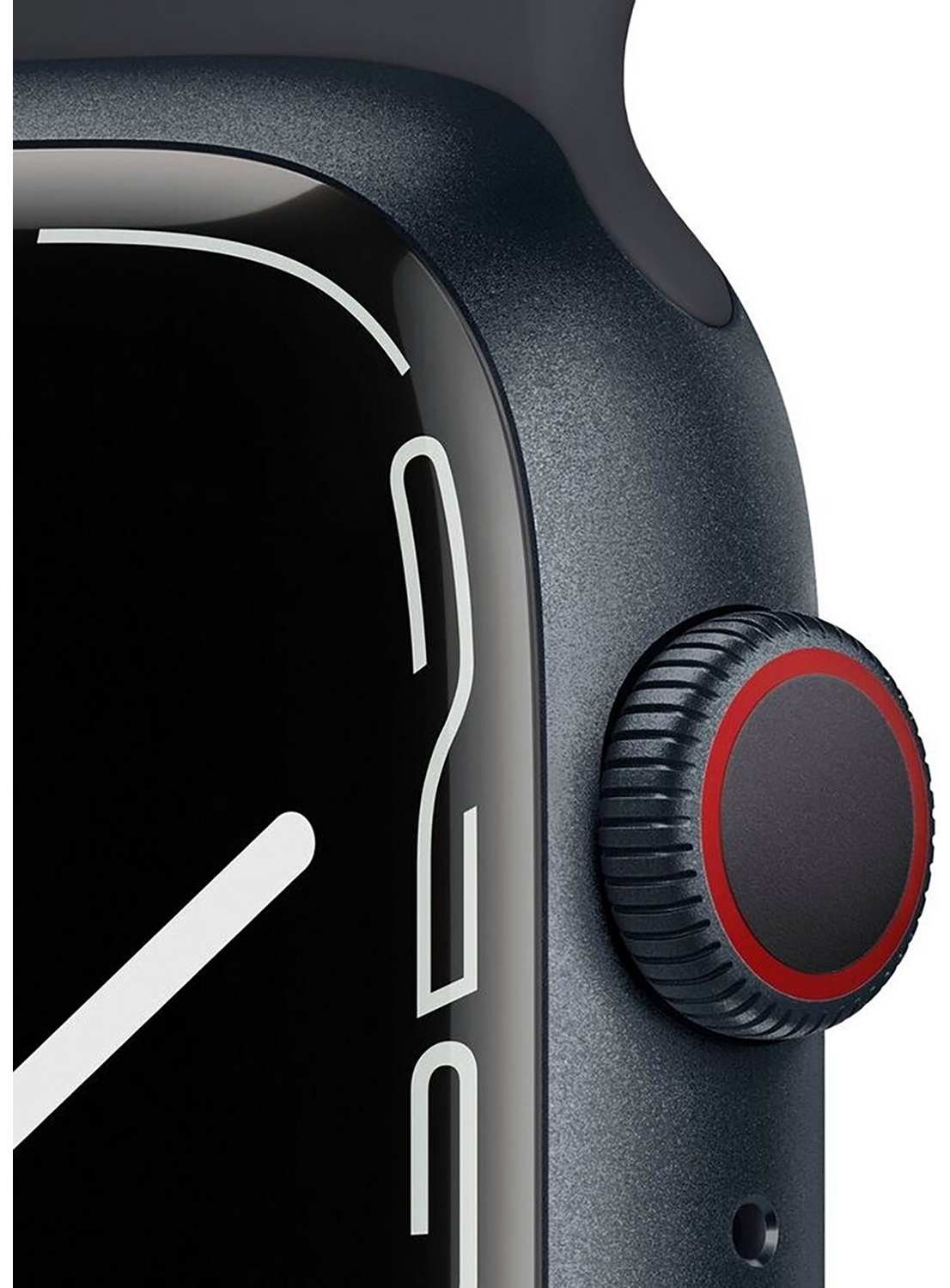Apple Watch 7 LTE 45mm Aluminium Case mit Silicon Armband