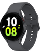 Samsung Galaxy Watch 5 LTE 40mm SM-R905F mit Silicon Armband – Graphite · Black
