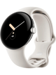 Google Pixel Watch 4G – Polished Silver · Sportarmband Chalc