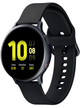 Samsung Galaxy Watch Active 2 R825 44mm Aluminium mit Silicon Armband – Black · Silicon Black