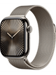Apple Watch Series 10 4G 42mm Titan Case – Titan Natur · Milanaise Natur