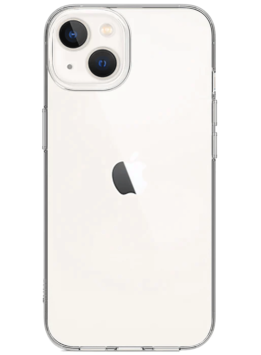 QDOS Hybrid Crystal Clear Rigid Case iPhone 13