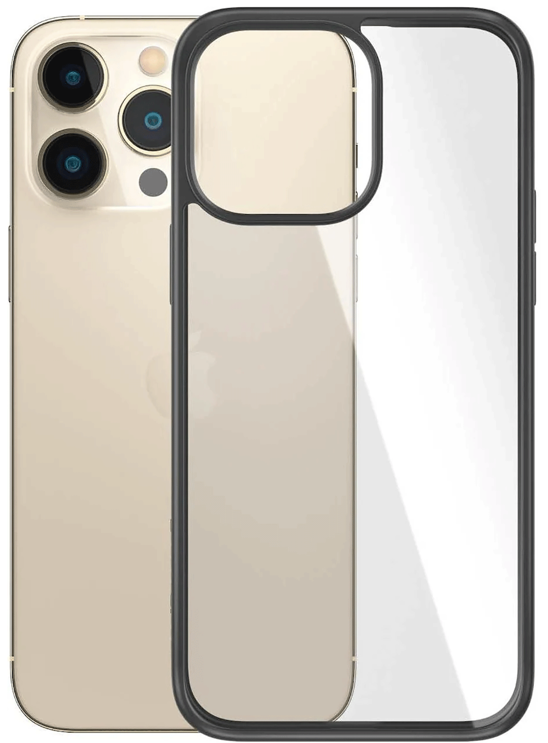 Pan­zer­Glass Clear Case Black Edition für Apple iPhone 14 Pro Max