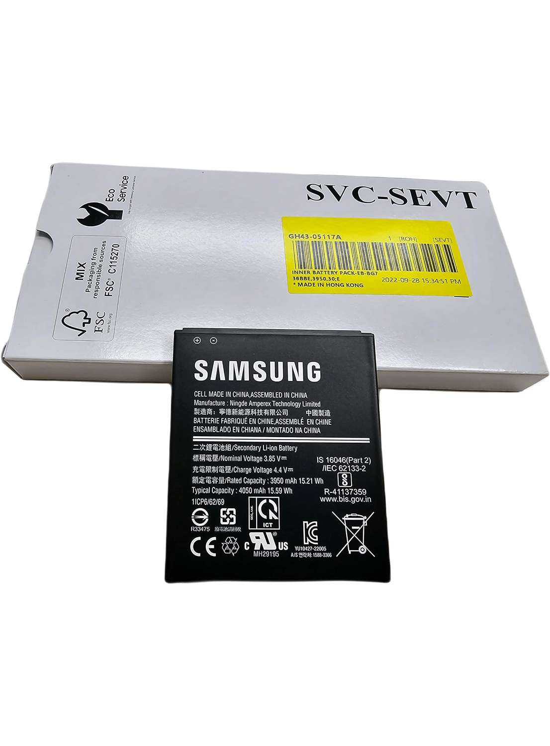 Original Samsung Galaxy Xcover 6 Pro (G736F) Akku EB-BG736BBE GH43-05117A - CarbonPhone