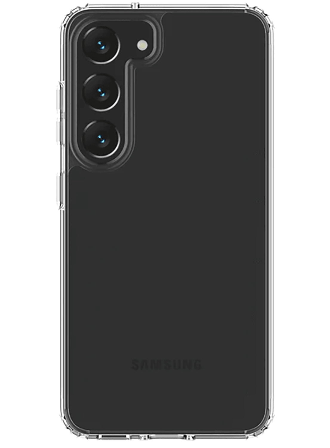 QDOS Hybrid Crystal Clear Rigid Case Galaxy S23 - CarbonPhone