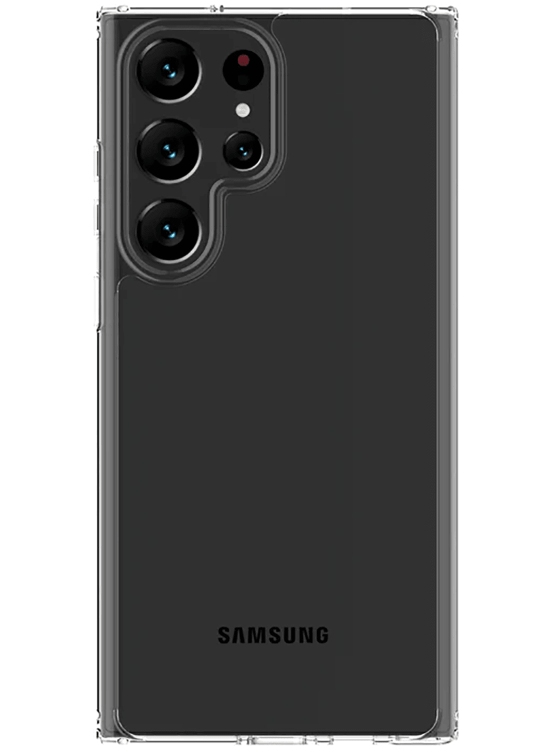 QDOS Hybrid Crystal Clear Rigid Case Galaxy S23 Ultra - CarbonPhone