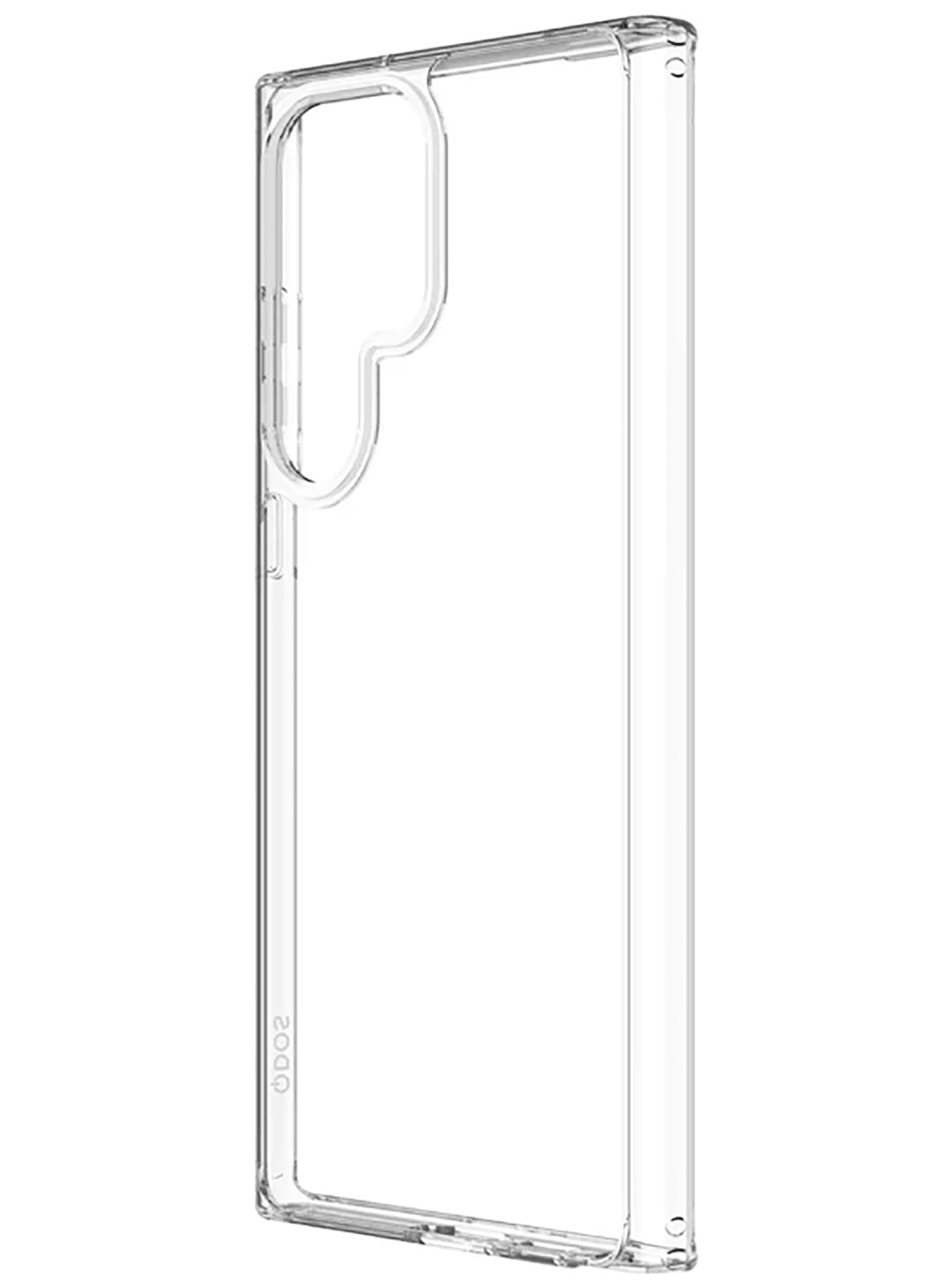 QDOS Hybrid Crystal Clear Rigid Case Galaxy S23 Ultra - CarbonPhone
