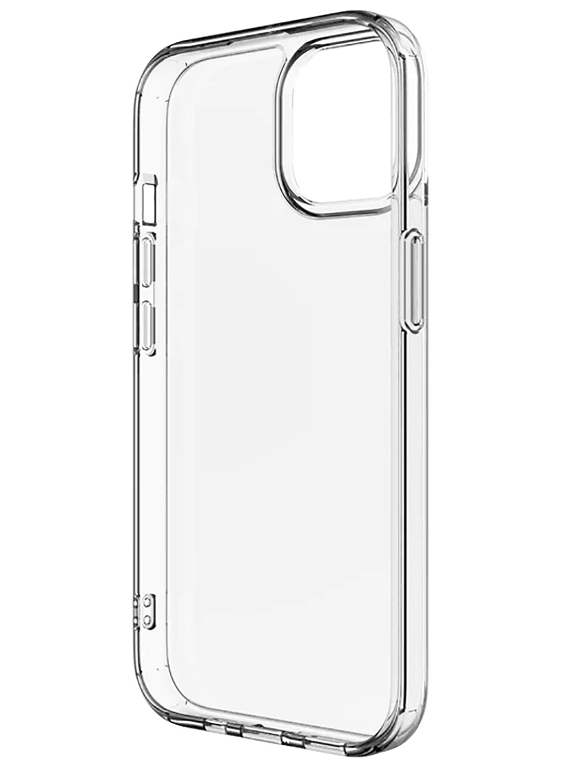 QDOS Hybrid Crystal Clear Rigid Case iPhone 15 - CarbonPhone