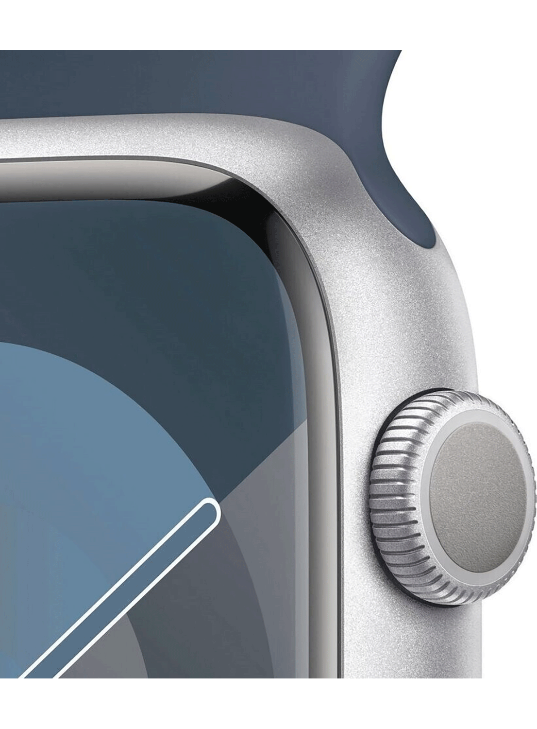 Apple Watch Series 9 4G 45mm Aluminium Case mit Silicon Armband