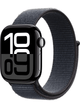 Apple Watch Series 10 GPS 42mm Aluminium Case – Jet Black · Sport Ink