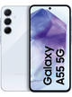 Samsung Galaxy A55 5G SM-A556/DS – Superbe bleu glacier · 128 Go · Nouveau