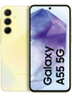 Samsung Galaxy A55 5G SM-A556/DS – Citron génial · 128 Go · Nouveau