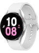 Samsung Galaxy Watch 5 LTE 40mm SM-R905F mit Silicon Armband – Silver · Silicon Silver