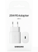 Chargeur rapide Samsung USB-C 25W EP-TA800  – Blanc · Nouveau