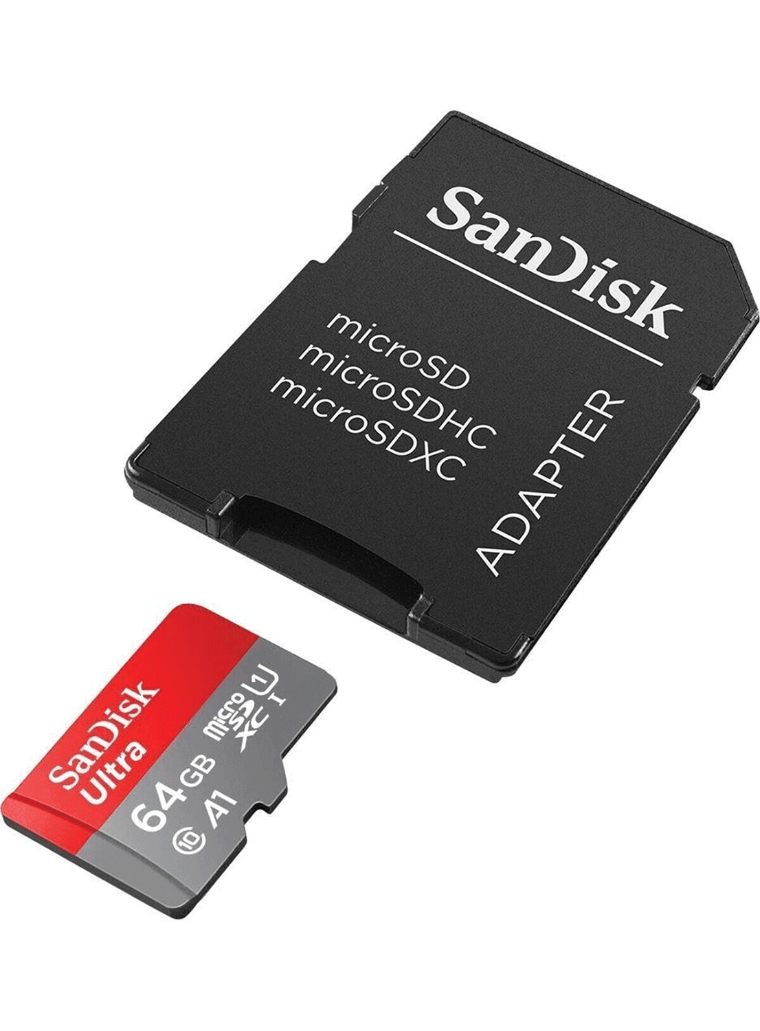 SanDisk Ultra A1 microSD 64GB (SDSQUAB-GN6MA) - CarbonPhone