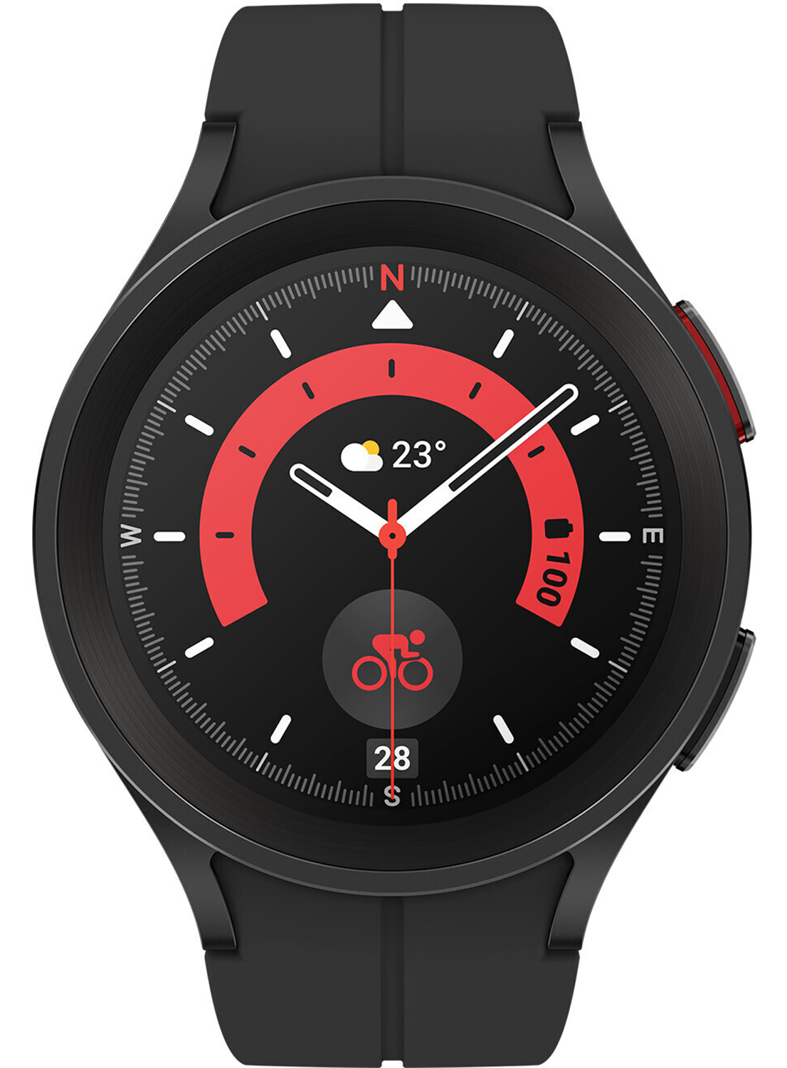 Samsung Galaxy Watch 5 Pro LTE 45mm SM-R925F mit Silicon Armband