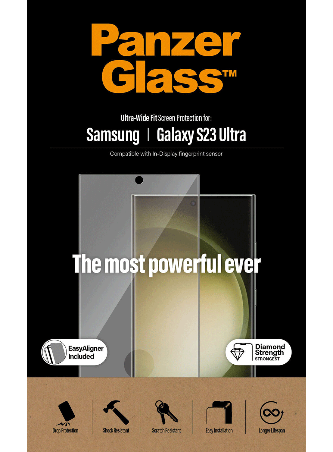 PanzerGlass Curved Screen Screen Protection für Samsung Galaxy S23 Ultra 5G