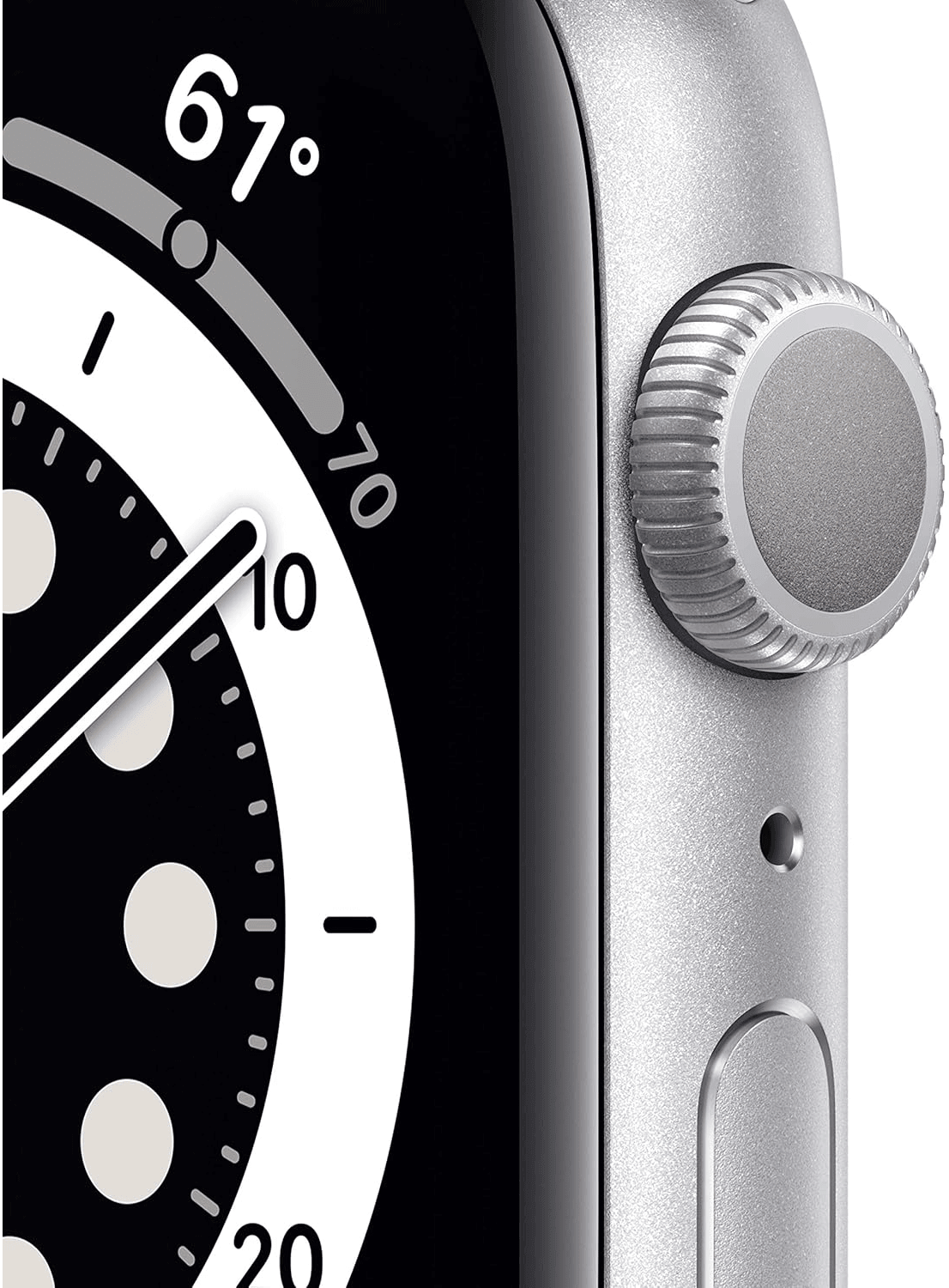 Apple Watch 6 LTE 40mm Aluminium Case mit Silicon Armband