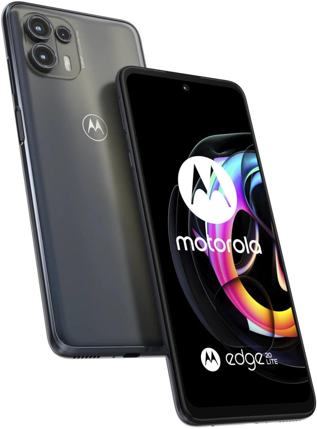 Motorola Edge 20 Lite 5G 128GB Dual Sim - CarbonPhone