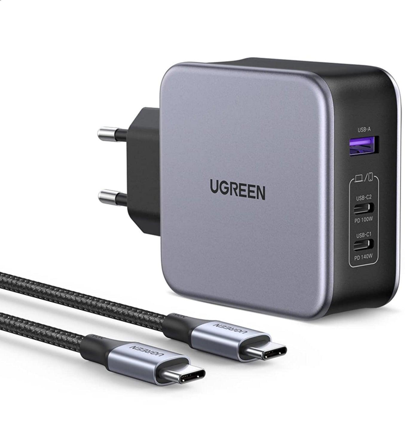 Ugreen Schnellladegerät 3.0 QuickCharger 4/3/1 Ports Charger - CarbonPhone